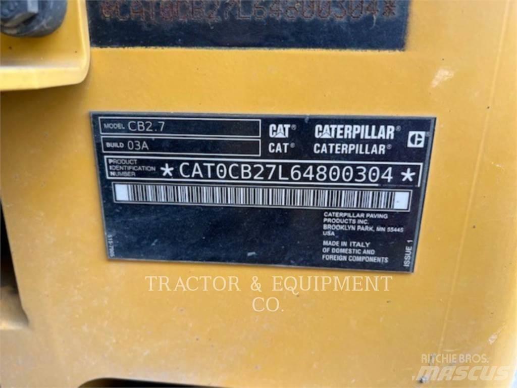 CAT CB2.7 Asfaltafwerkmachines