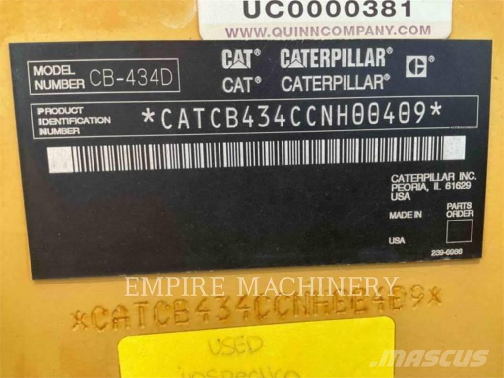 CAT CB434D Duowalsen