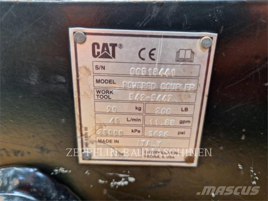 CAT CW10H Snelkoppelingen
