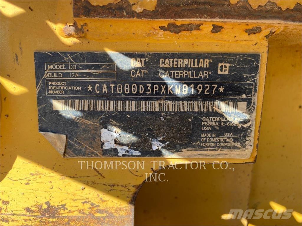 CAT D3 Rupsdozers