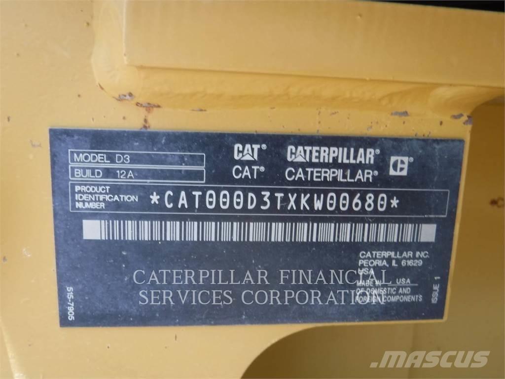 CAT D3-12 Rupsdozers