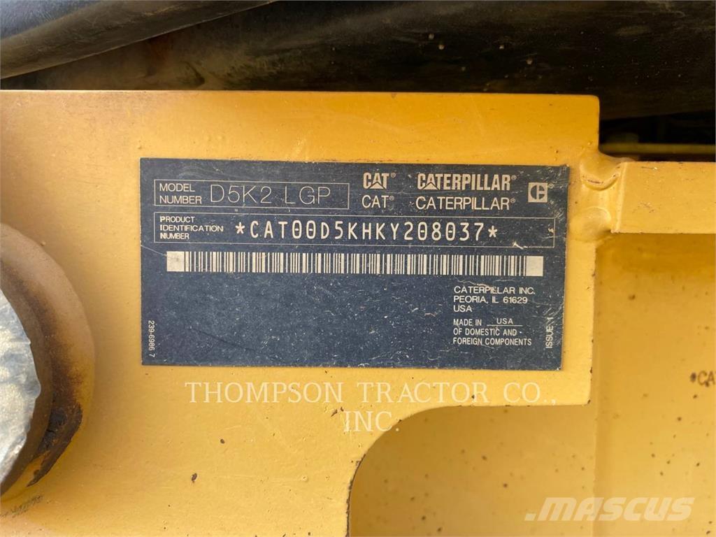 CAT D5K2 LGP Rupsdozers