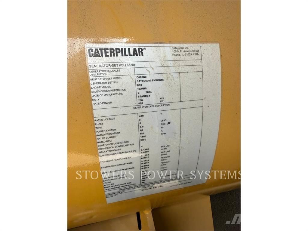 CAT D600GC Diesel generatoren