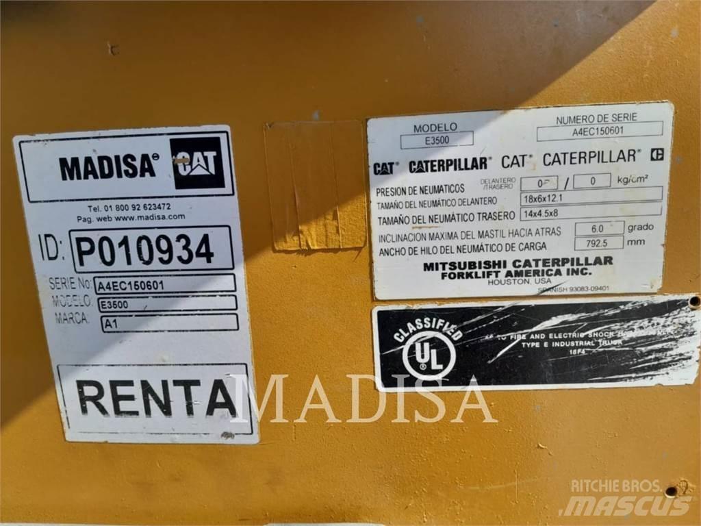 CAT LIFT TRUCKS E3500 Heftrucks overige