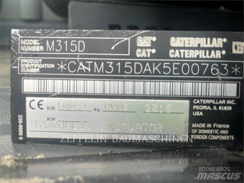 CAT M315D Wielgraafmachines