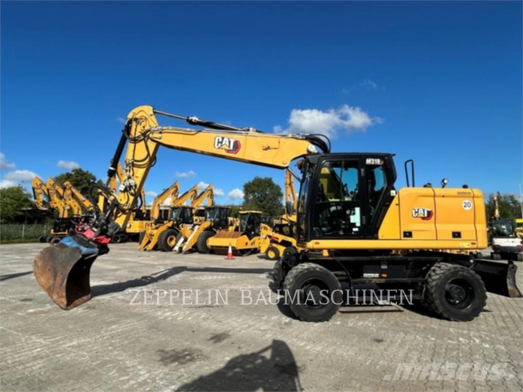CAT M318-07A Wielgraafmachines