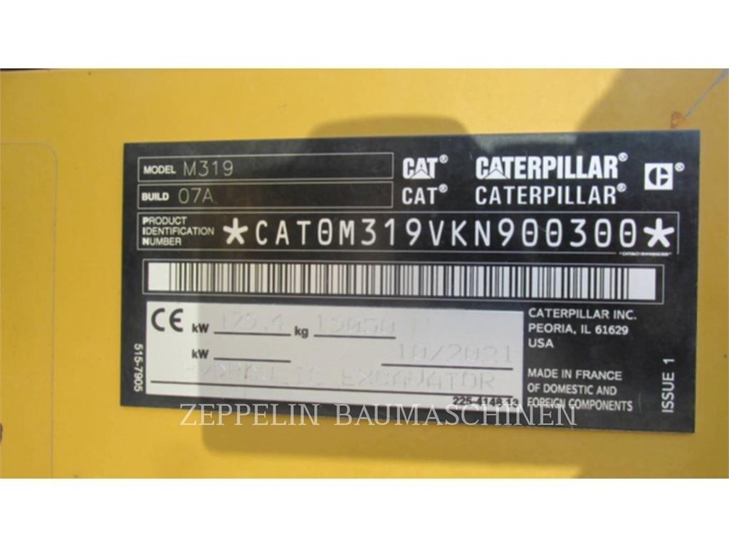 CAT M319-07A Wielgraafmachines