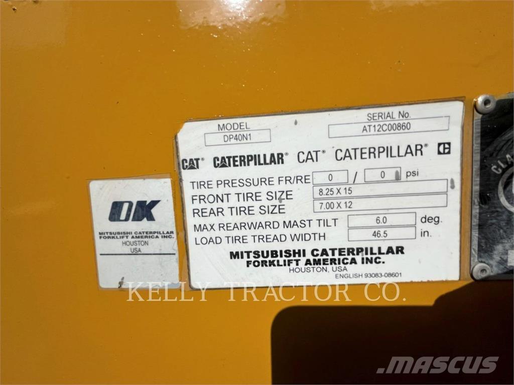 CAT MCFDP40N1-D Diesel heftrucks
