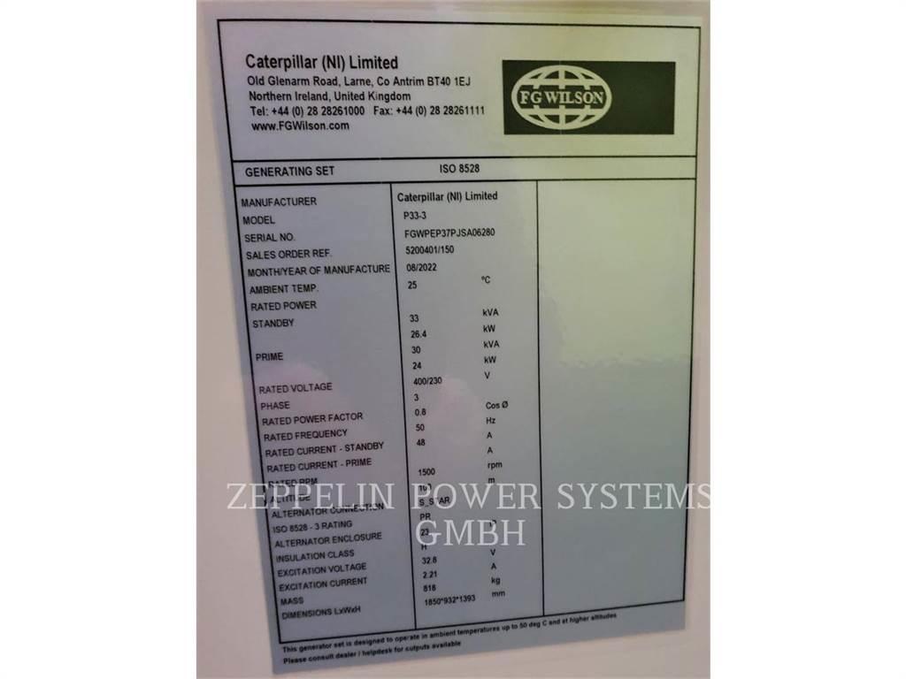 CAT PPO P33-3 Overige generatoren