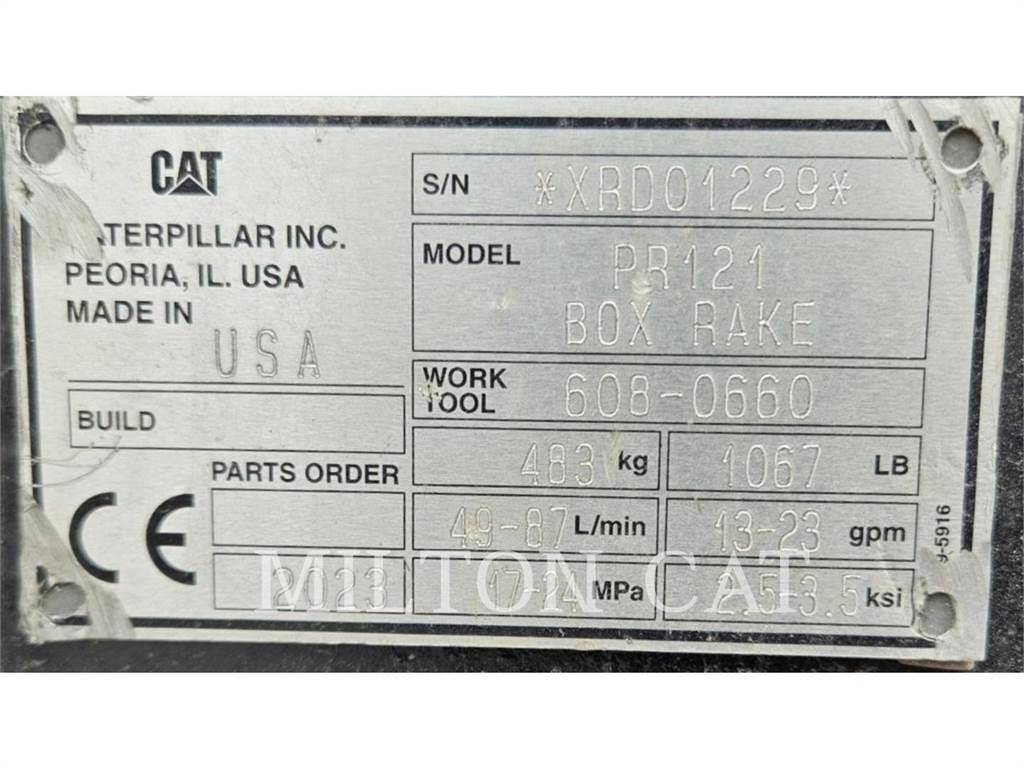 CAT PR121 POWERBOX RAKE Schudders