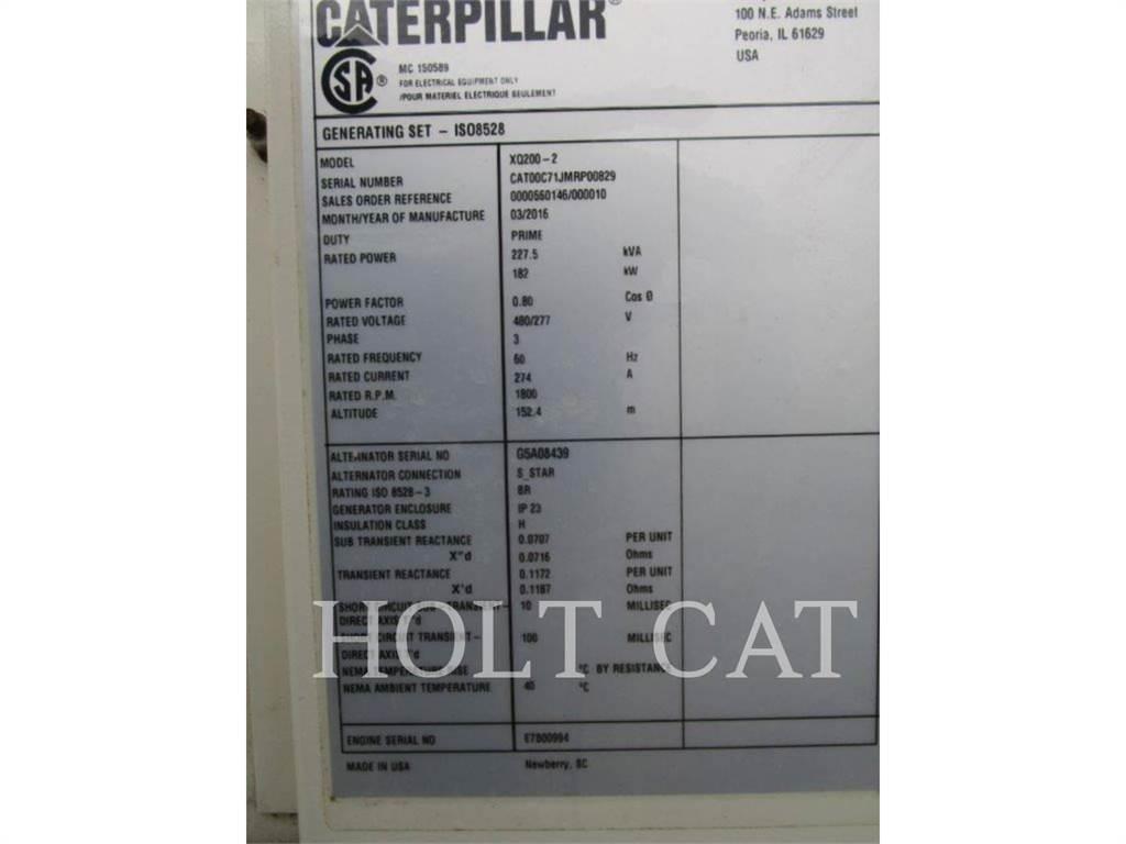 CAT XQ 200 Overige generatoren
