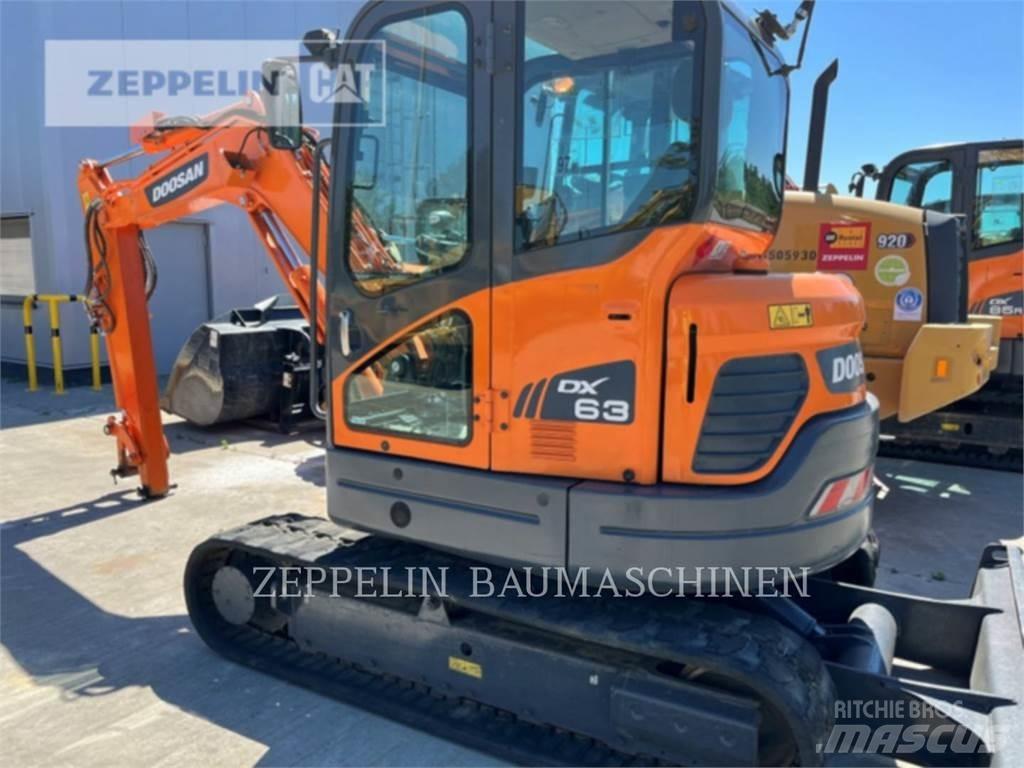 Doosan DX63-3 Rupsgraafmachines