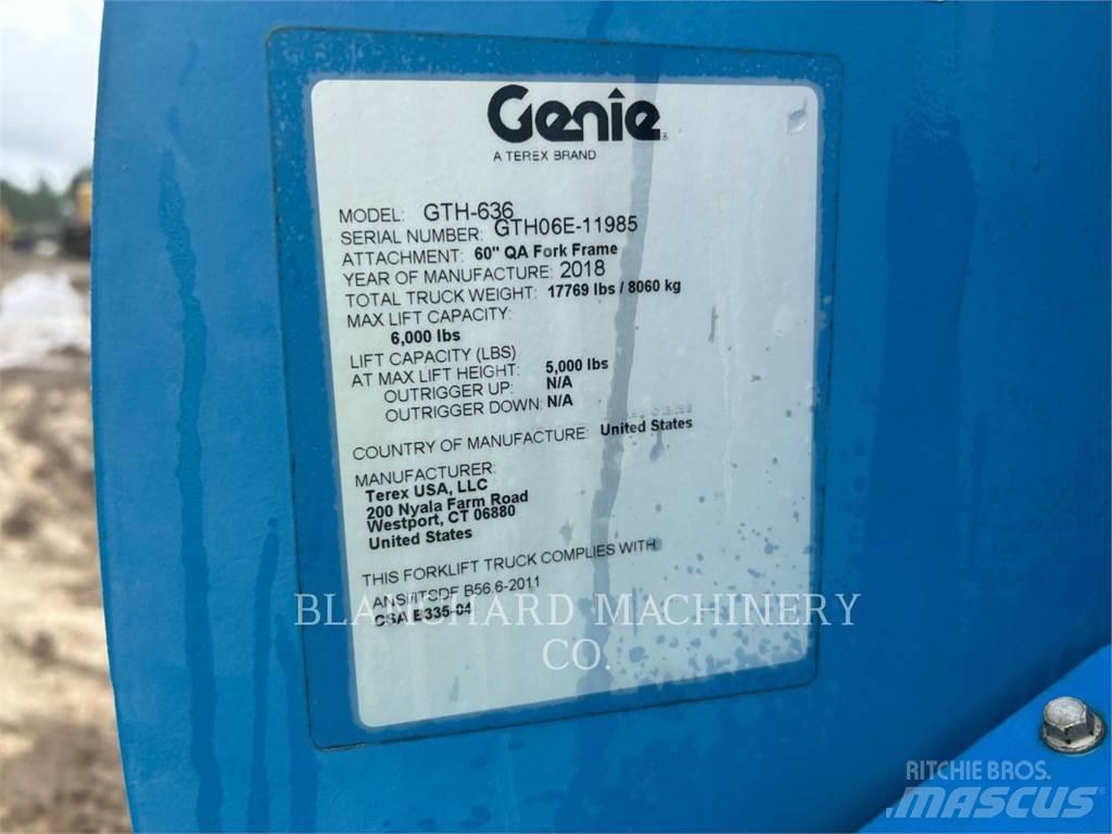 Genie GTH-636 Verreikers