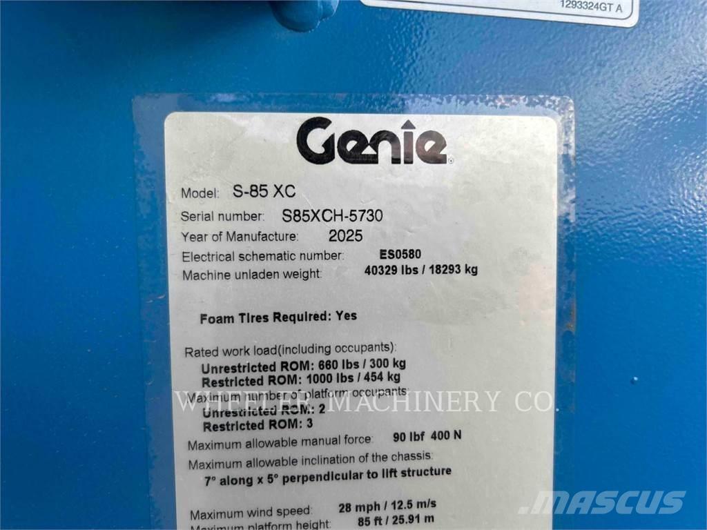 Genie S85XC SP Knikarmhoogwerkers