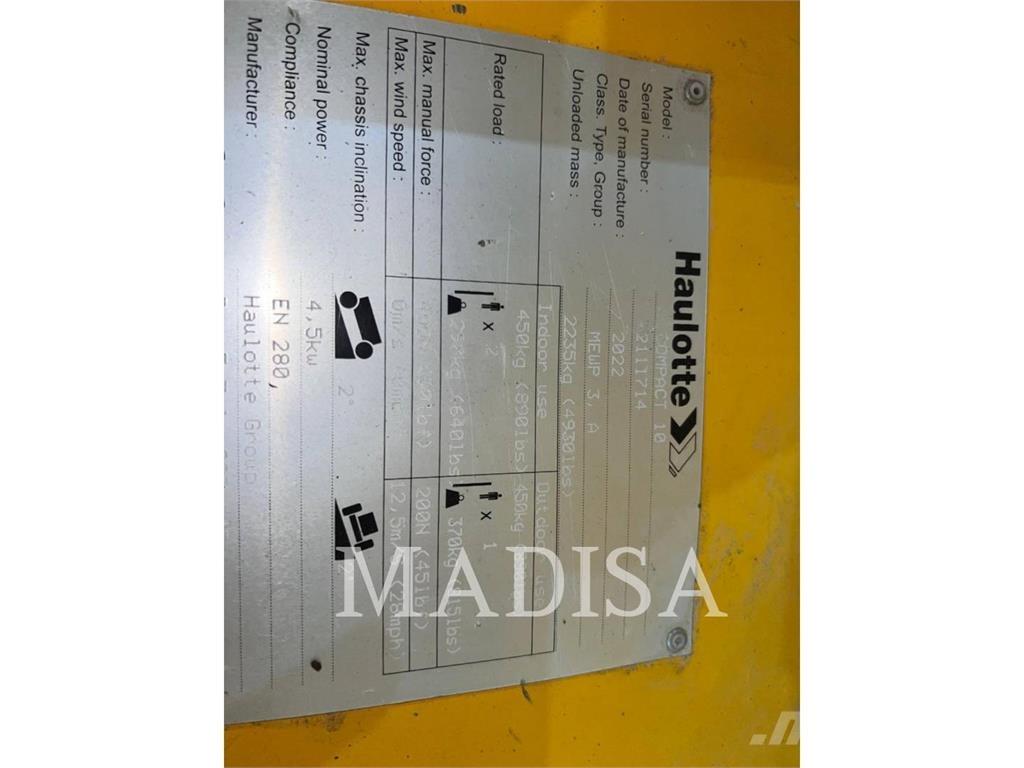 Haulotte COMPACT 10 Schaarhoogwerkers