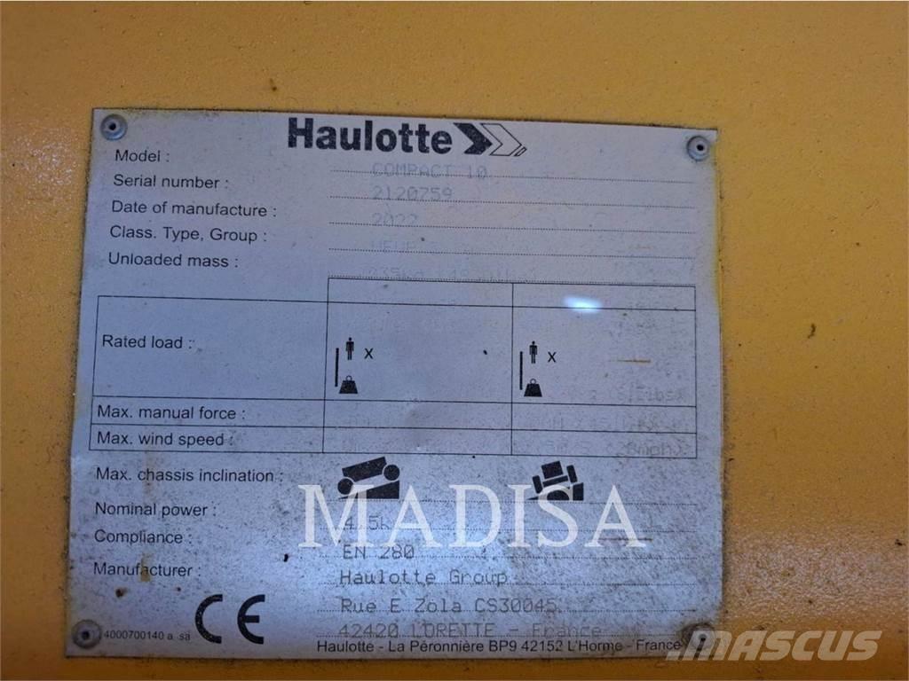 Haulotte COMPACT 10 Schaarhoogwerkers