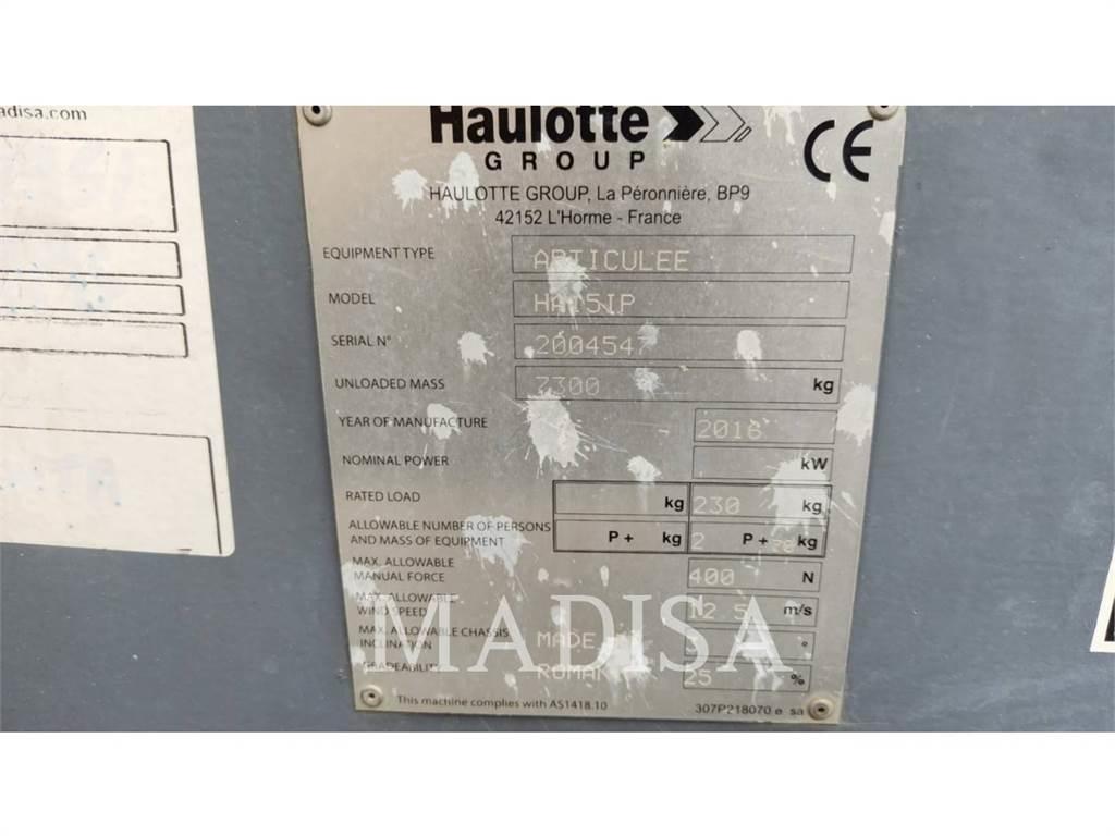 Haulotte HA15 IP Knikarmhoogwerkers