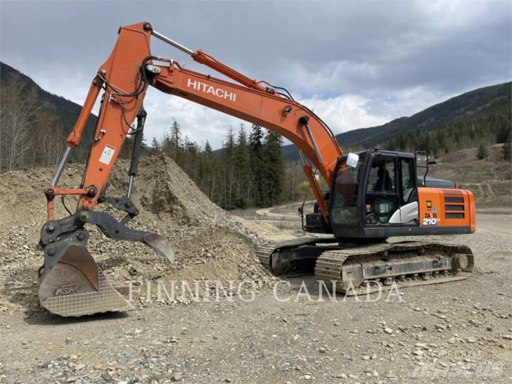 Hitachi ZX210LC Rupsgraafmachines