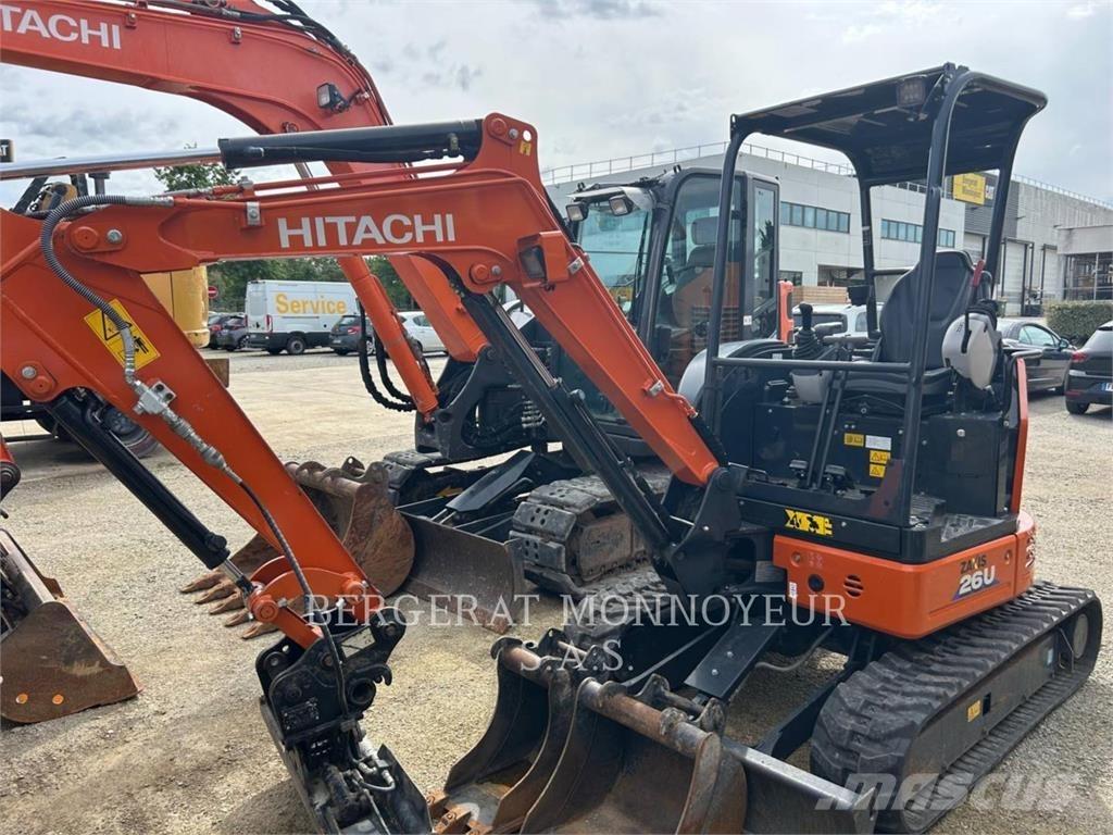 Hitachi ZX26U-6 Rupsgraafmachines