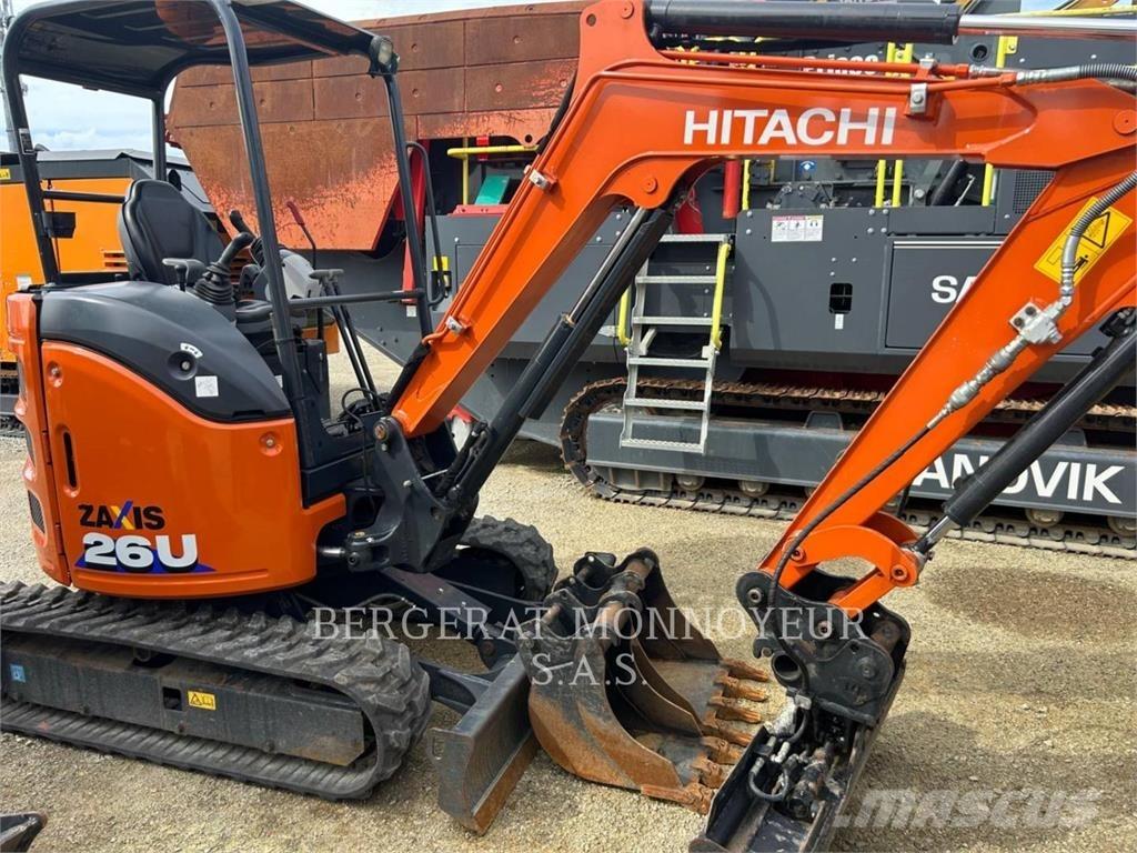 Hitachi ZX26U-6 Rupsgraafmachines