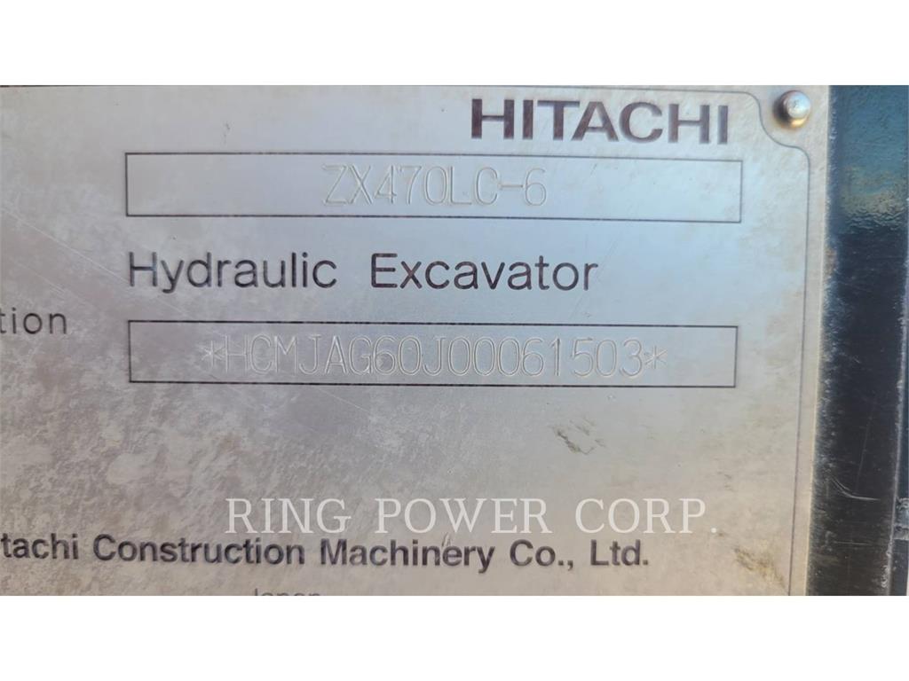 Hitachi ZX470LC6 Rupsgraafmachines