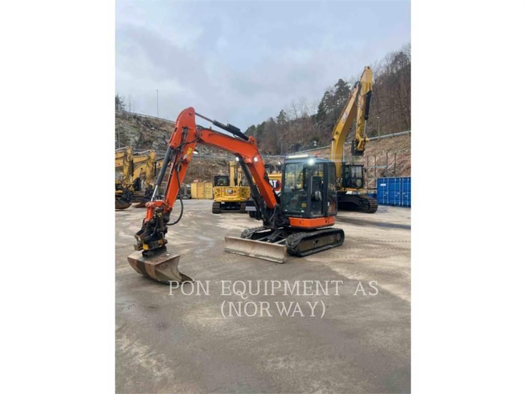 Hitachi ZX65 Rupsgraafmachines