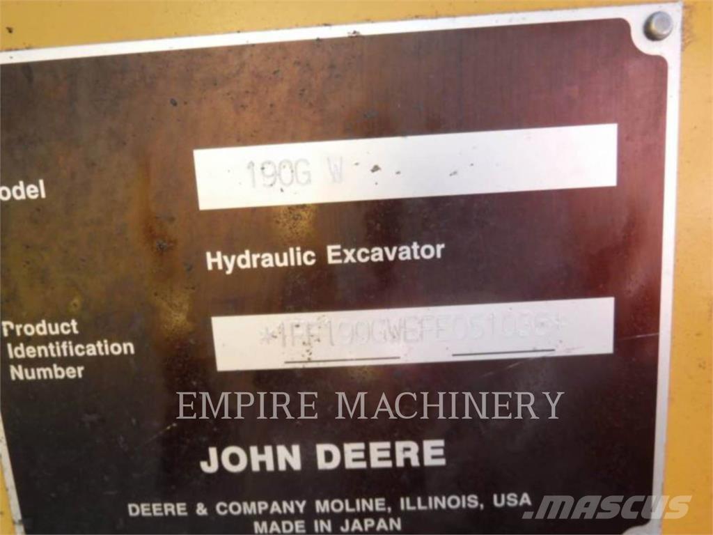 John Deere 190G Rupsgraafmachines