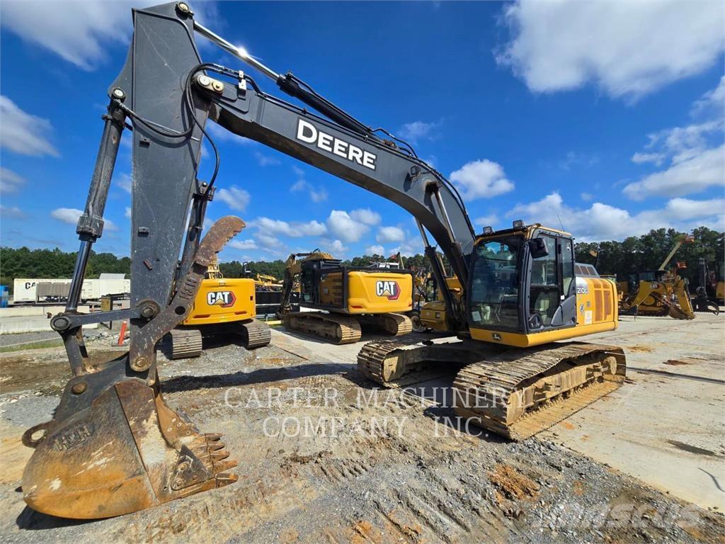 John Deere 210G Rupsgraafmachines