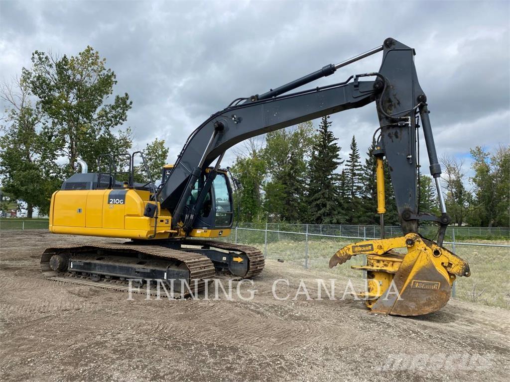 John Deere 210G Rupsgraafmachines