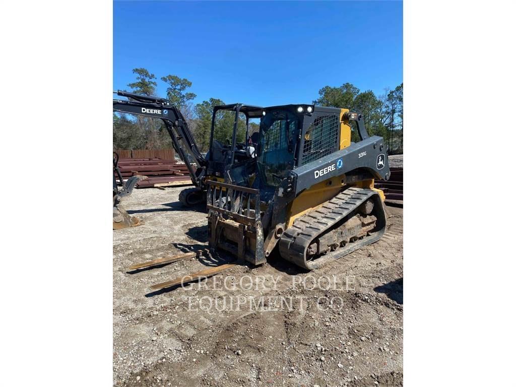 John Deere 333G Rupsladers