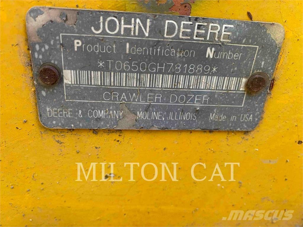 John Deere 650G Rupsdozers