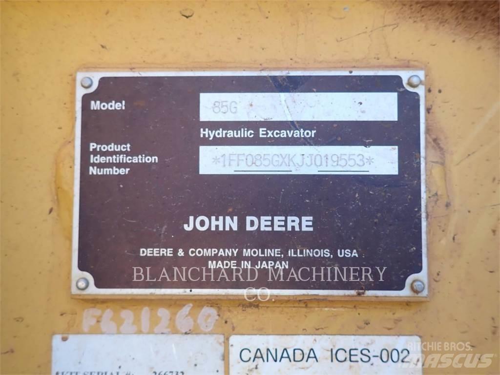 John Deere 85G Rupsgraafmachines