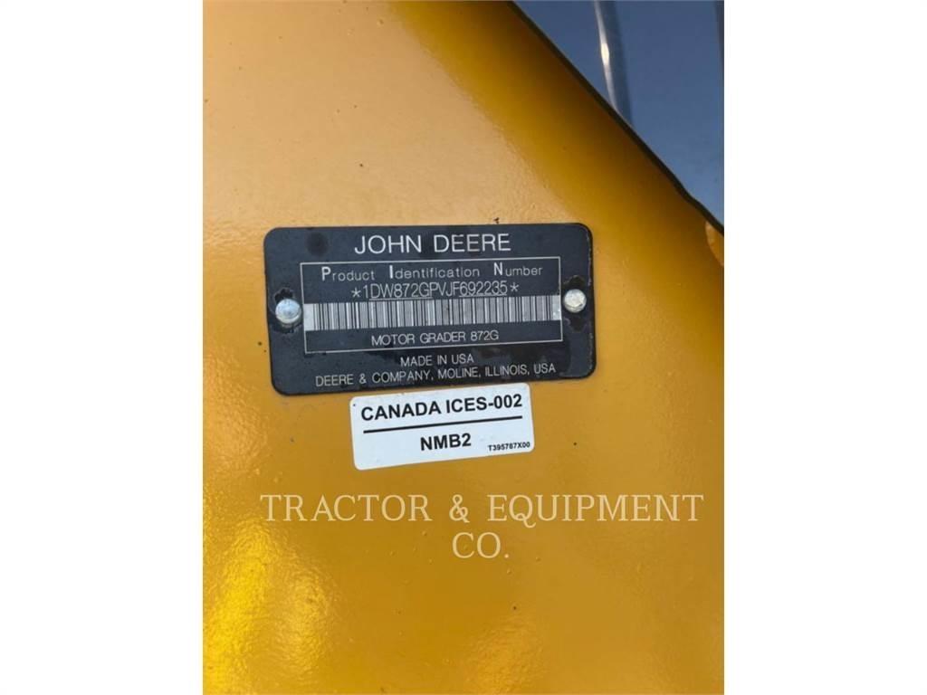John Deere 872GP Graders