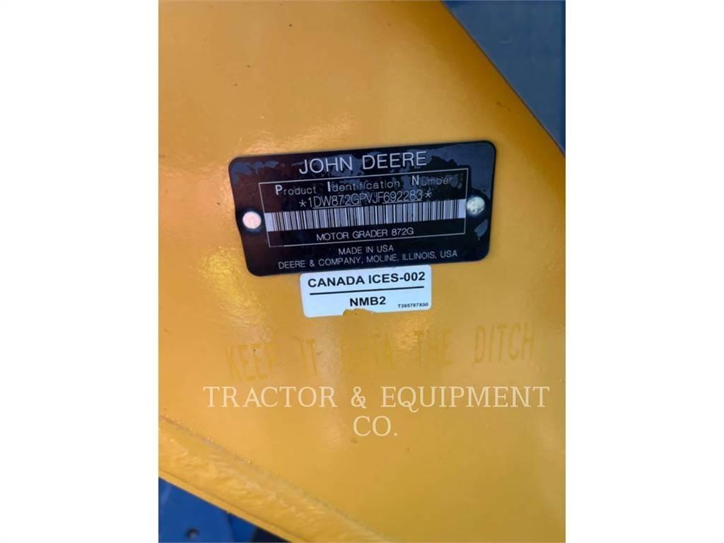 John Deere 872GP Graders