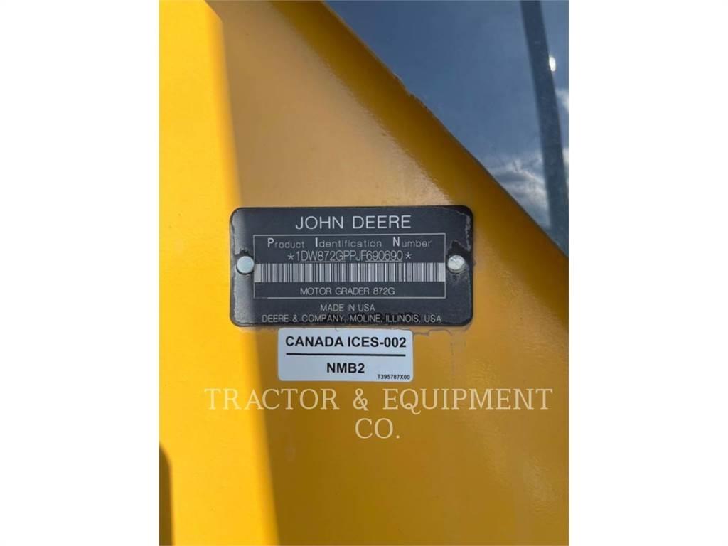 John Deere 872GP Graders