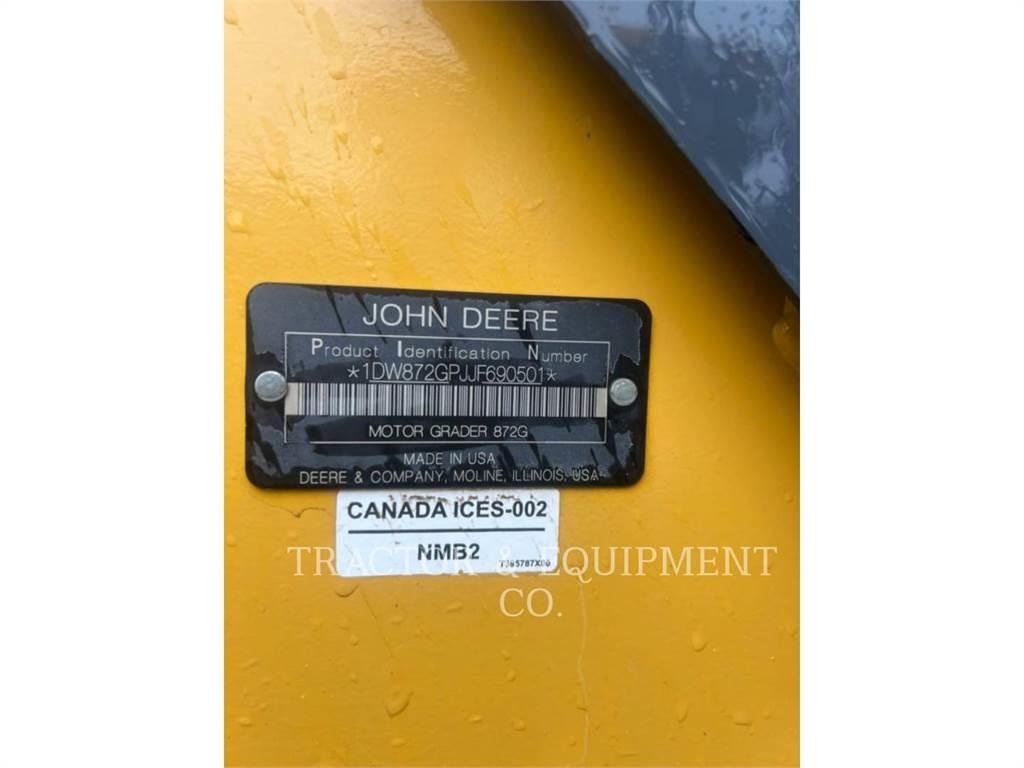 John Deere 872GP Graders