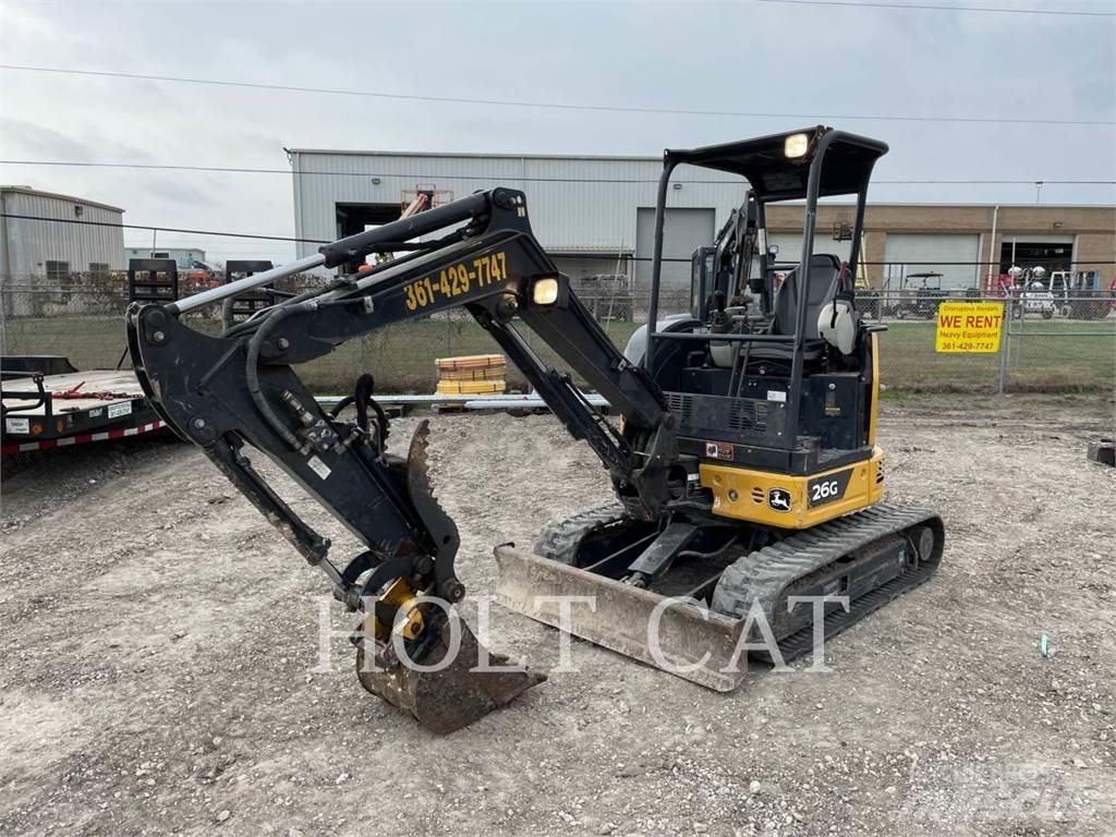 John Deere & CO. 26G Rupsgraafmachines