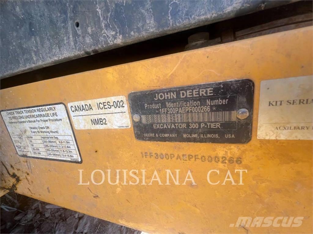 John Deere & CO. 300 Rupsgraafmachines