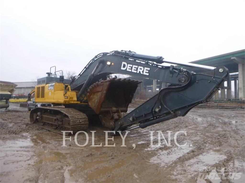 John Deere & CO. 470G Rupsgraafmachines