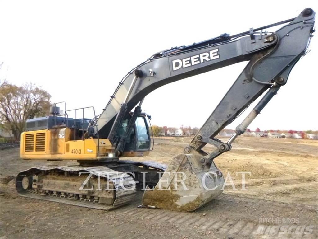 John Deere & CO. 470G Rupsgraafmachines