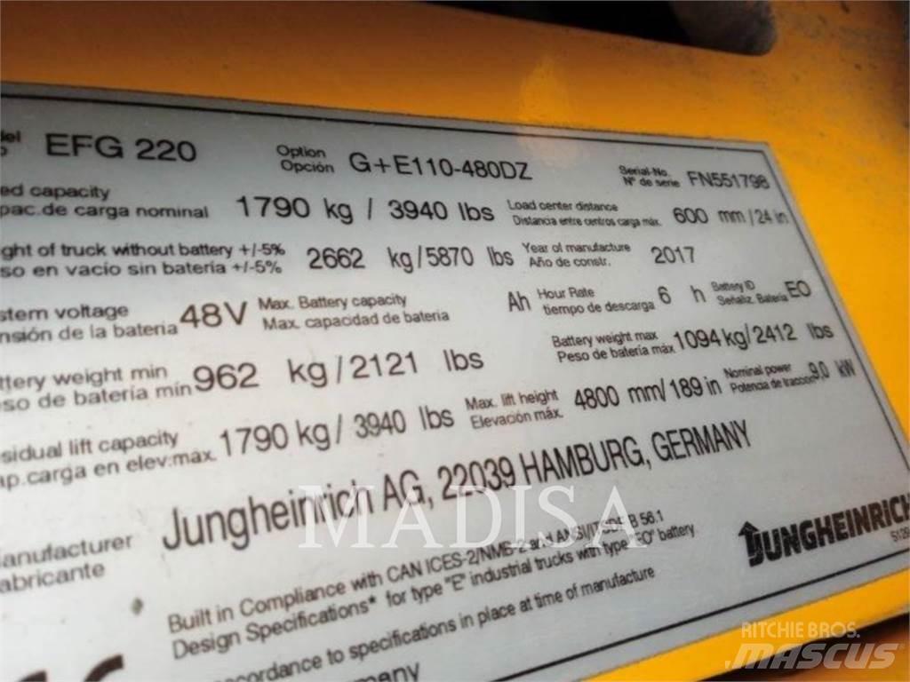 Jungheinrich EFG 220 Heftrucks overige