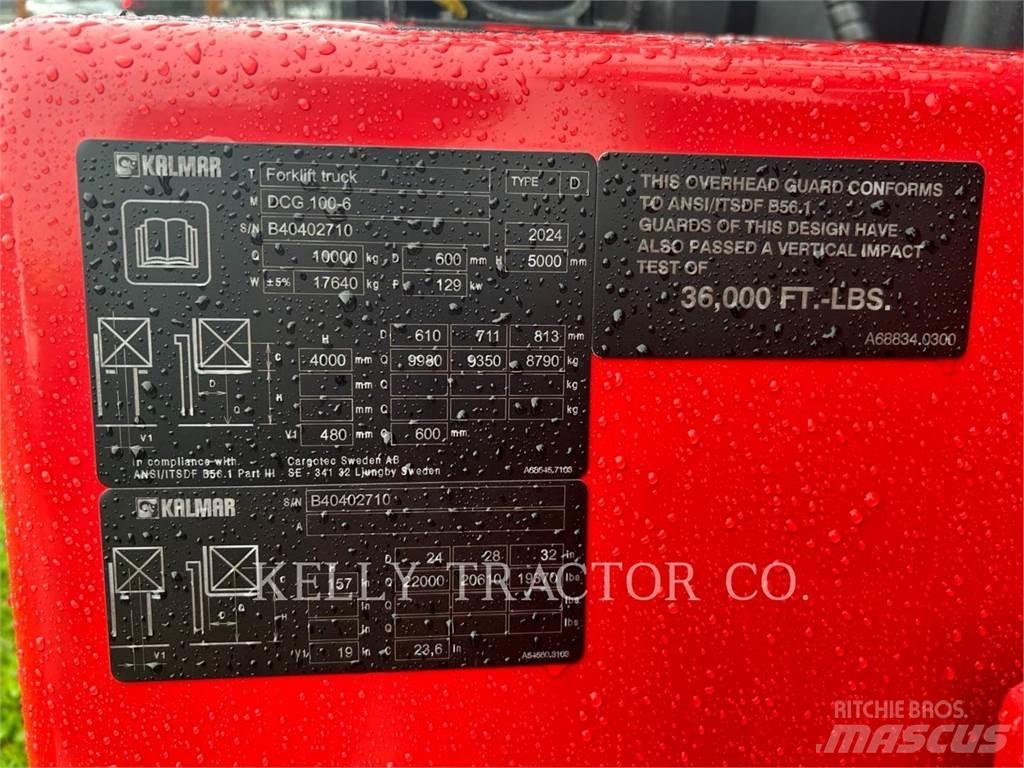 Kalmar DCG100-6 Diesel heftrucks