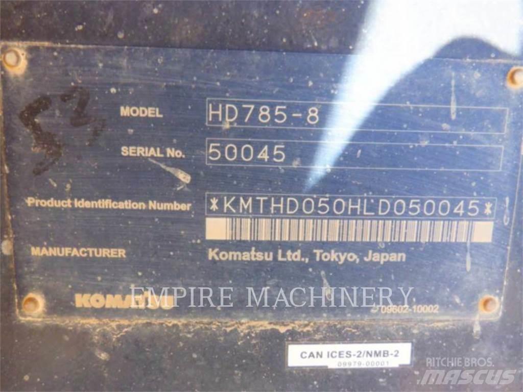 Komatsu HD785-8 Knik dumptrucks