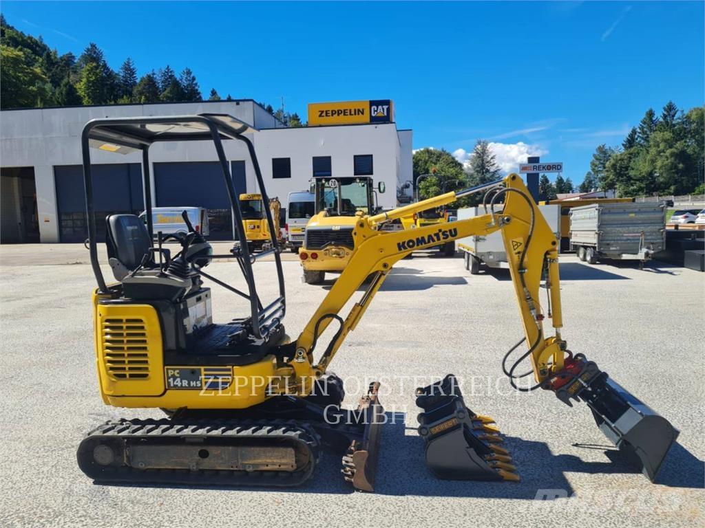Komatsu PC14R HS Rupsgraafmachines