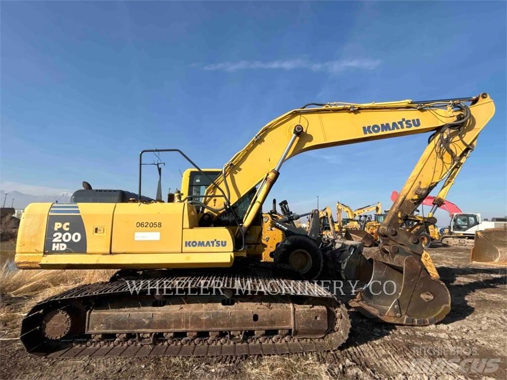 Komatsu PC200-8 Rupsgraafmachines