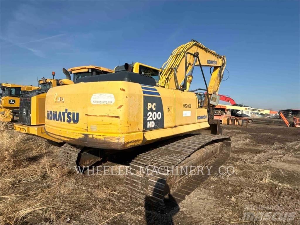 Komatsu PC200-8 Rupsgraafmachines