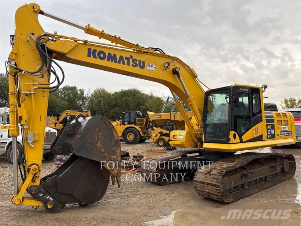 Komatsu PC210 Rupsgraafmachines