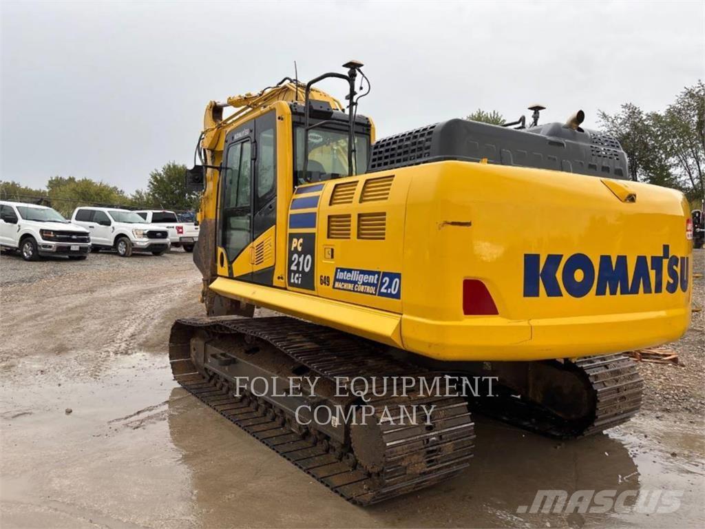 Komatsu PC210 Rupsgraafmachines