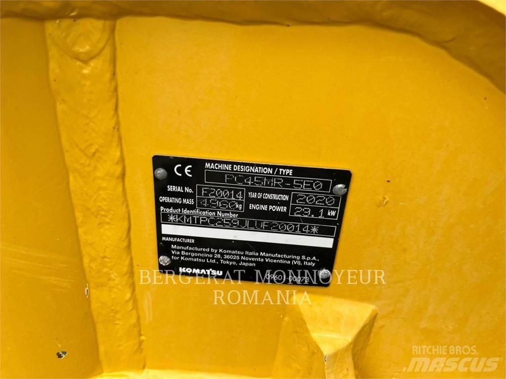 Komatsu PC45MR - 5E0 Minigraafmachines < 7t