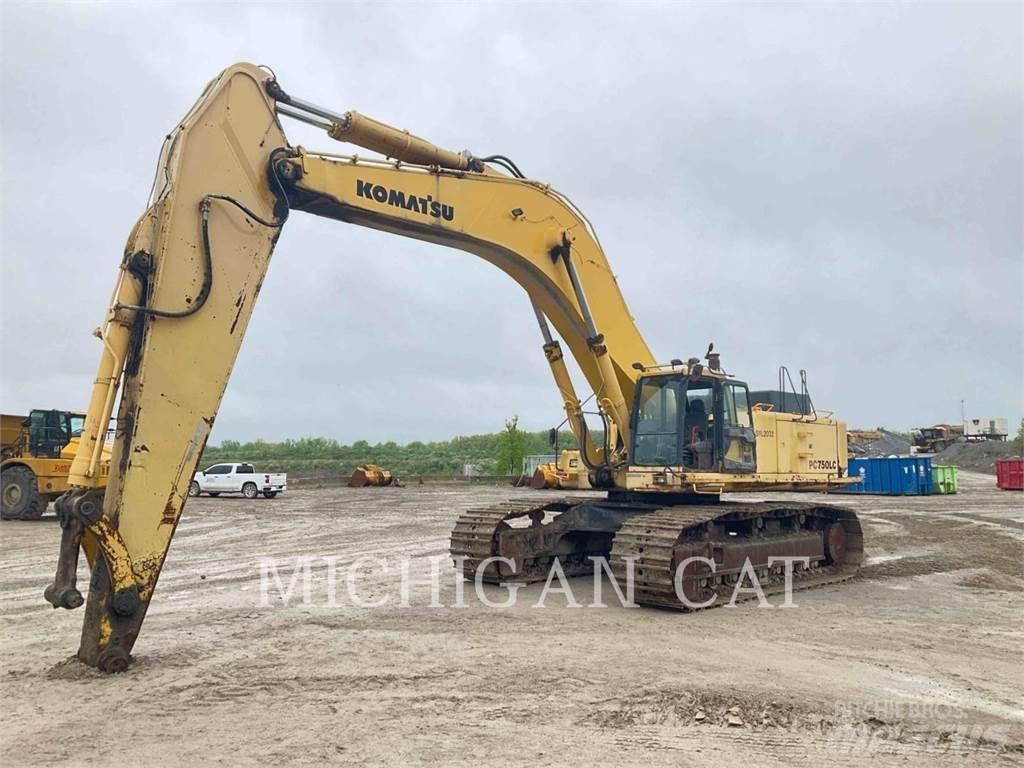 Komatsu PC750LC-6K Rupsgraafmachines